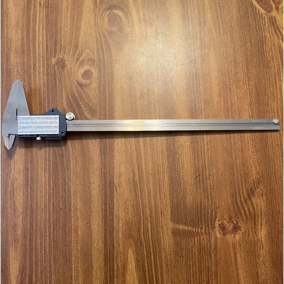 Electronic Digital Caliper Gauge Micrometer Steel Vernier Caliper Tools 12In/300 - Picture 8 of 11